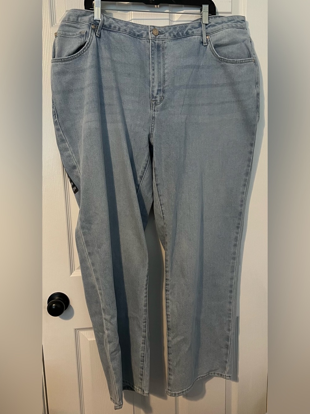 Seven7 Straight Leg Loose Fit Light Blue Women's Jeans Size 20W NWT - Picture 5 of 10